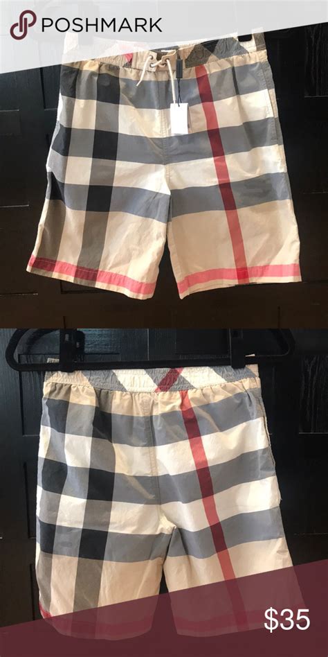 fake burberry swim trunks|Burberry swim trunks sale.